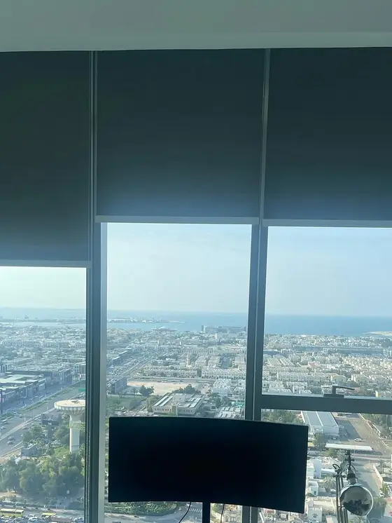 Downtown Views - curtains and blinds installation in Downtown Dubai