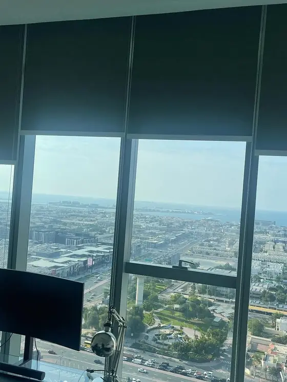 Downtown Views - curtains and blinds installation in Downtown Dubai