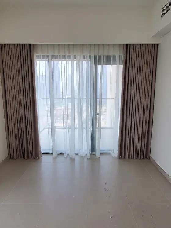 Forte Tower - curtains and blinds installation in Downtown Dubai