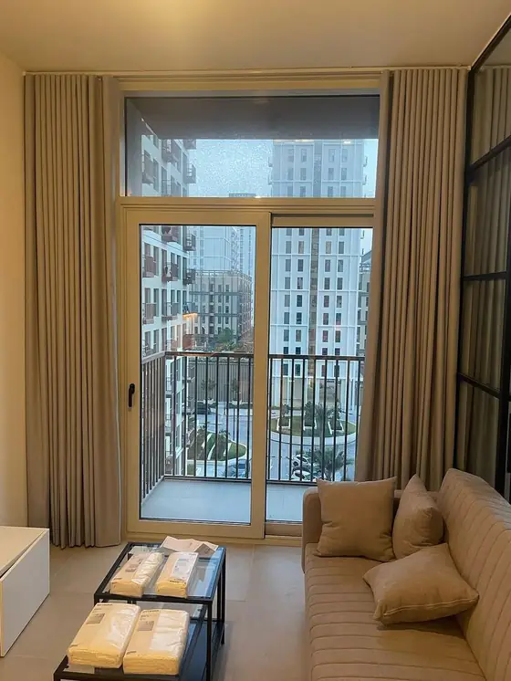Park Height Tower - curtains and blinds installation in Dubai Hills Estate