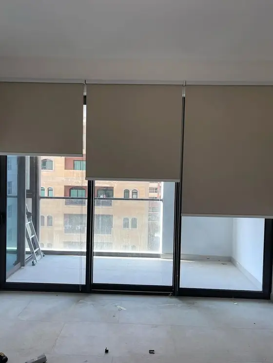 Al Seef Tower - curtains and blinds installation in JLT