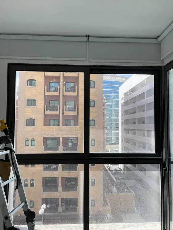 Al Seef Tower - curtains and blinds installation in JLT
