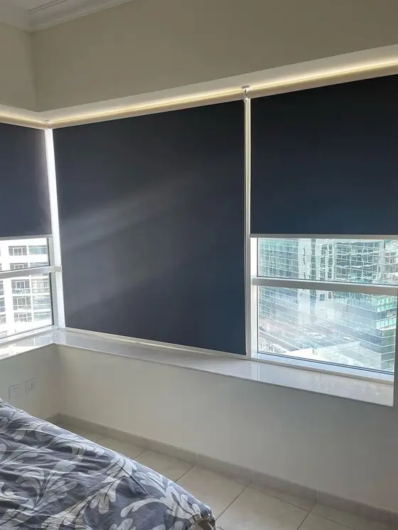 Gold Crest View - curtains and blinds installation in JLT