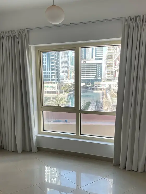 Icon Tower - curtains and blinds installation in JLT