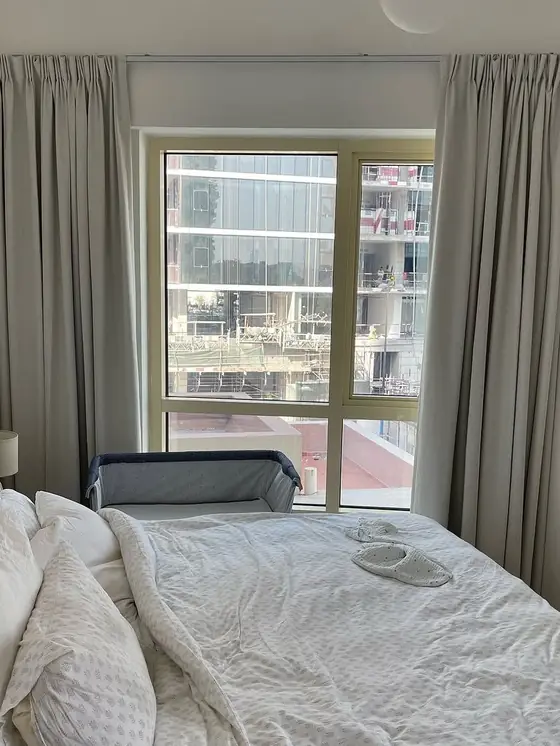 Icon Tower - curtains and blinds installation in JLT