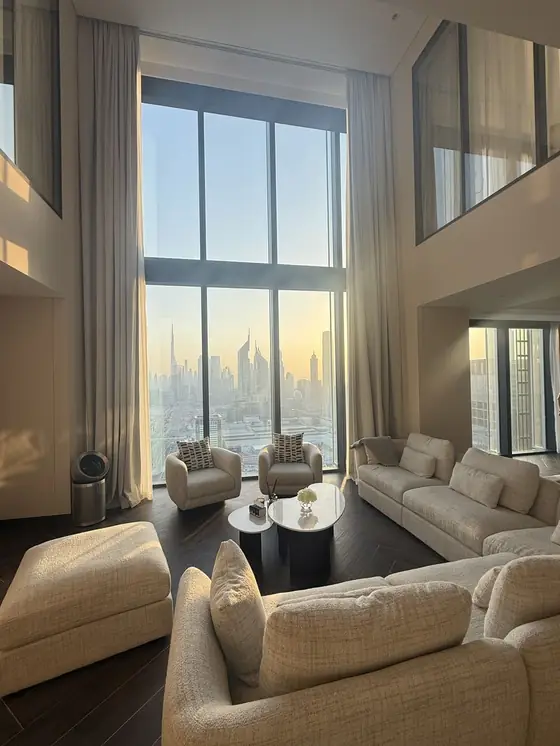 One Zabeel Residence - curtains and blinds installation in One Zabeel