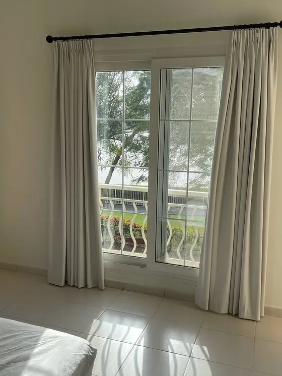 Spring Villa - curtains and blinds installation in The Springs