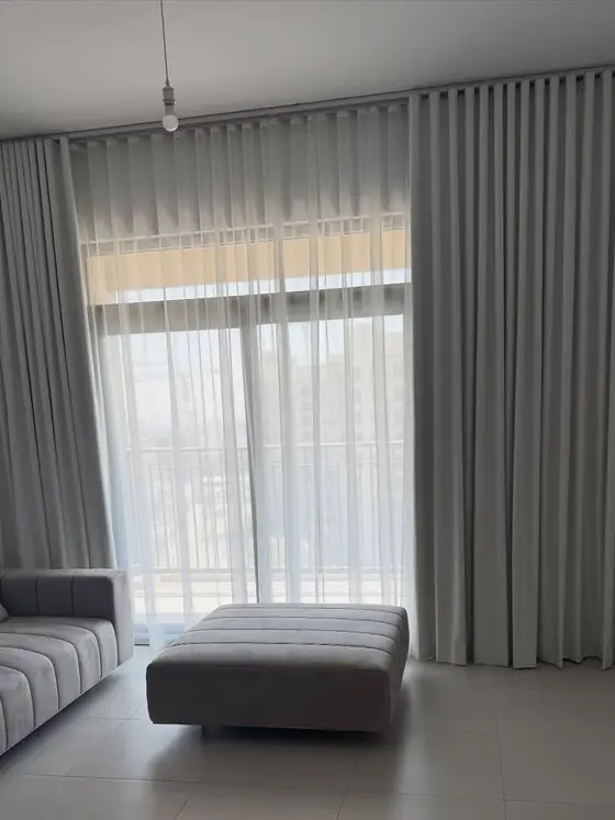 Sama Town Square - curtains and blinds installation in Town Square