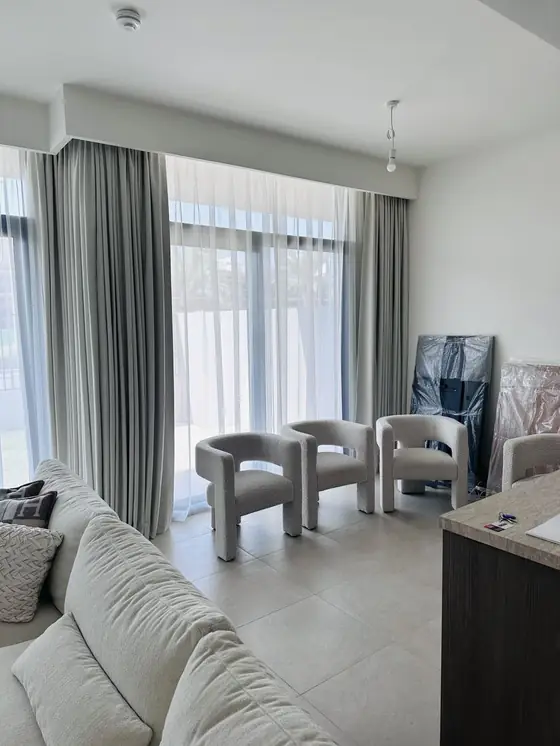 Town Square Residence - curtains and blinds installation in Town Square